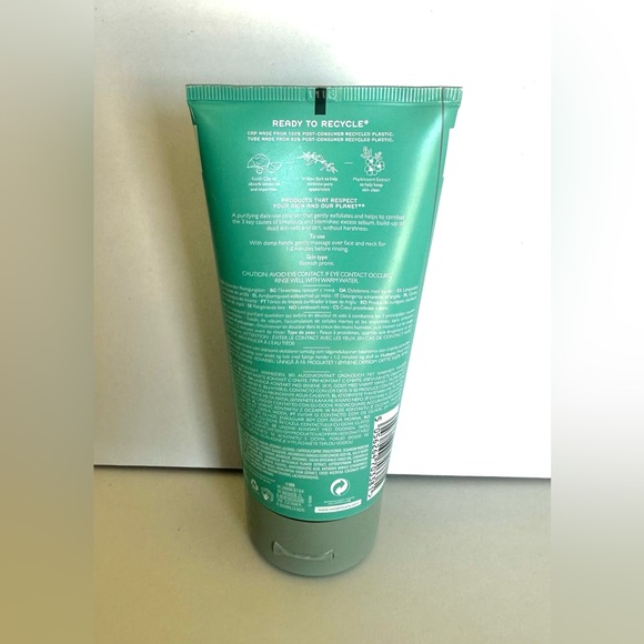 REN Skincare Clearcalm Clarifying Clay Cleanser 5.1 oz Blemish Prone - Picture 2 of 2